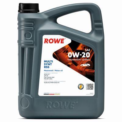 ROWE Motoröl HIGHTEC MULTI SYNT RSS SAE 0W-20 [5 L] 20430-0050-99