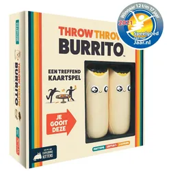 Exploding Kittens Throw Throw Burrito NL - Card Game - A card game and dodgeball in one - For the wh (Niederländisch, 2 - 6 Spieler)