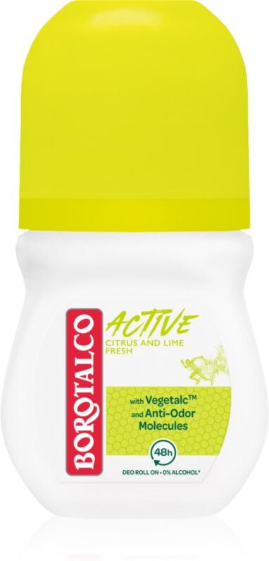 Borotalco Active Citrus & Lime déodorant roll-on 48h 50 ml