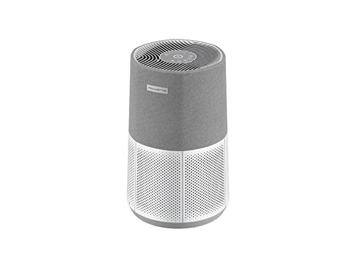 Rowenta PU2840 Pure Air City Luftreiniger 360° HEPA-Filter Clean Air Delivery Rate (CADR) von 240 m3/h intelligente Luftreinigung geräuscharm App zur Kontrolle Weiß mit Textilfinish