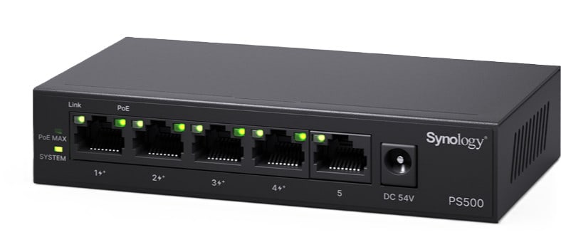 Synology PS500 5-Port PoE Switch