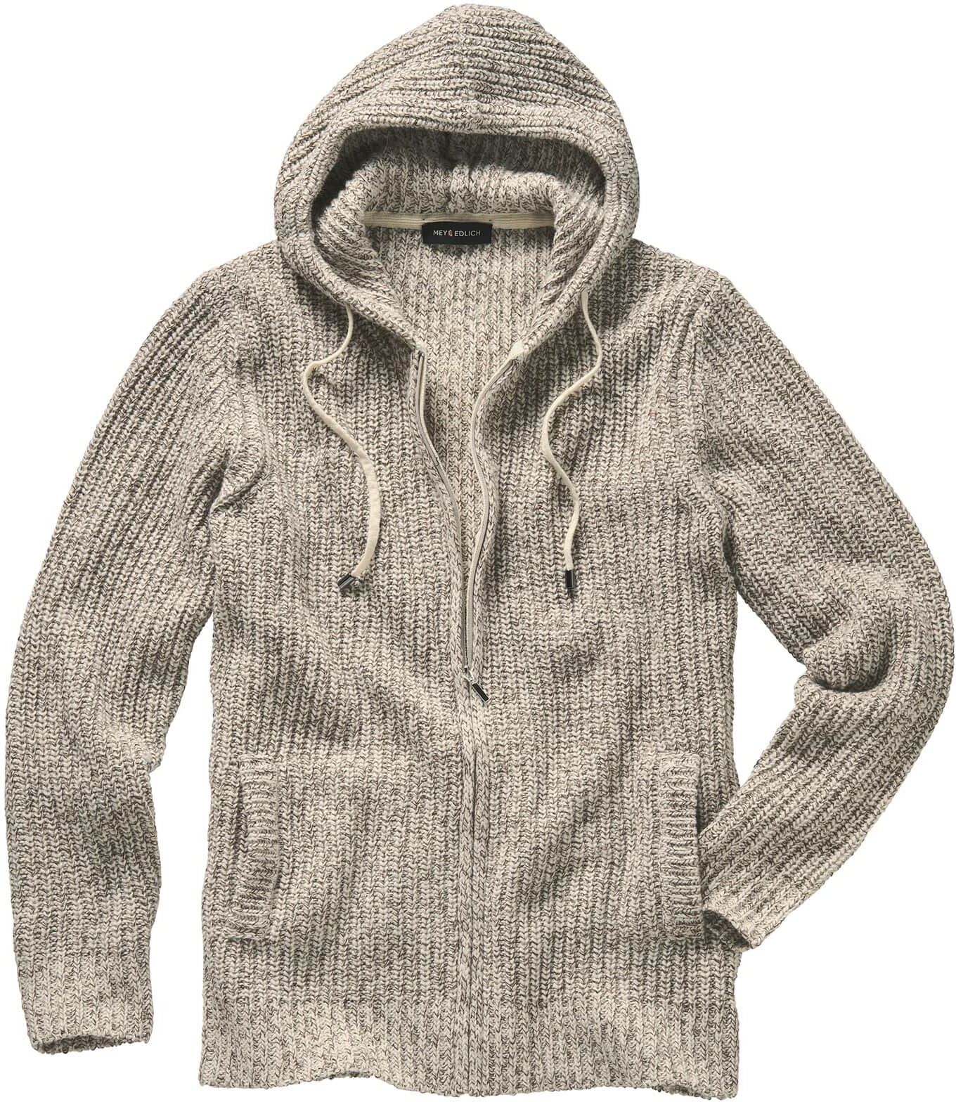 Mey & Edlich Strickjacke Ragazzo Weiß 54