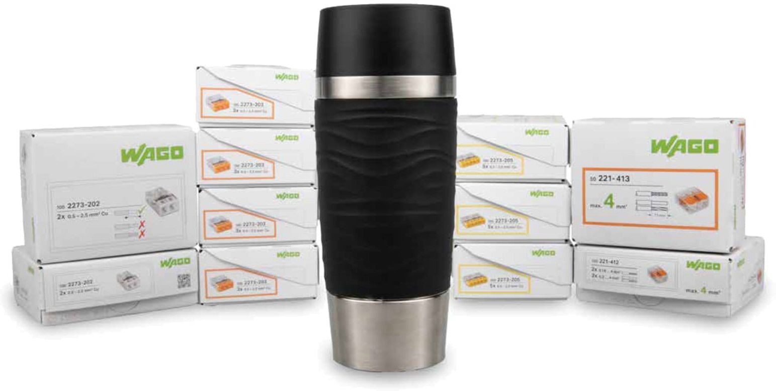 WAGO PROFI-SET mit Thermobecher 887-1051)