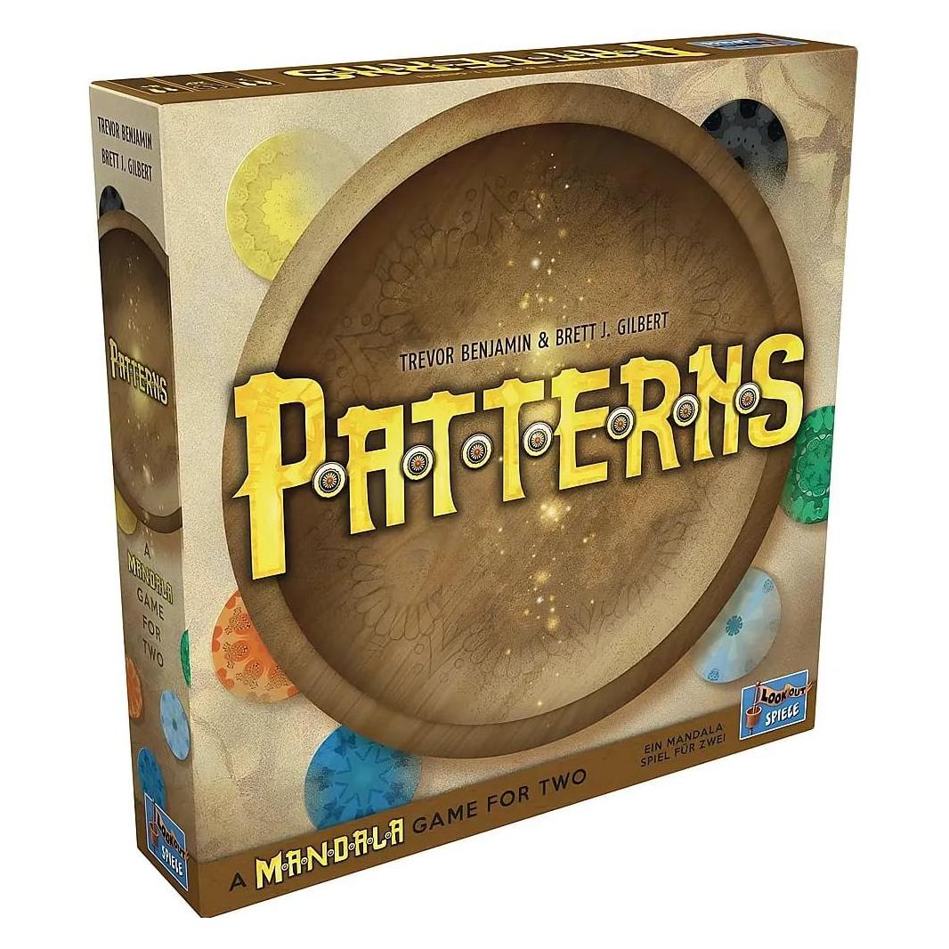 Lookout LOOD0054 - Patterns: Ein Mandala Spiel, Brettspiel, für 2 Spieler, ab 8 Jahren (DE-Ausgabe) (Deutsch, 2 Spieler) (LOOD0054)