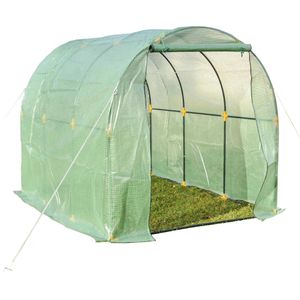 Böttcher-AG Gewächshaus 62369, 4,5 m² Fläche, 180 x 250 x 200 cm, Folie