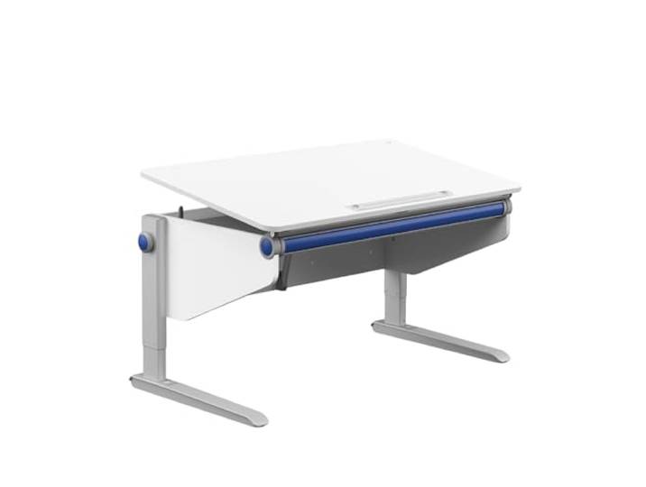 moll Winner Comfort Kinderschreibtisch höhenverstellbar mitwachsend & ergonomisch mit neigbarer Tischplatte & gerundeten Ecken Schreibtisch ideal für Schulkinder Made in Germany