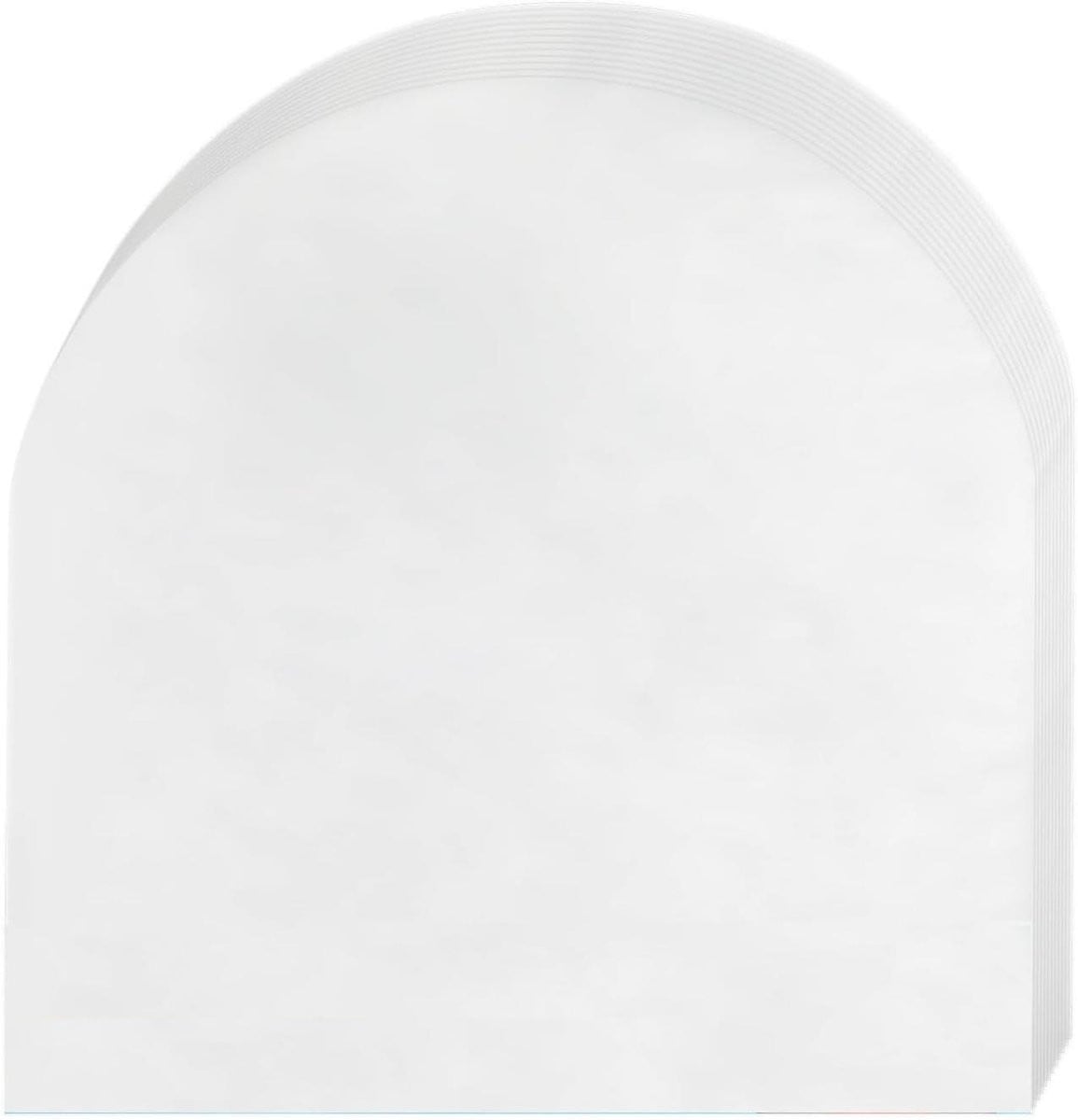 50 stuks Vinyl Platenhoezen - Translucente anti-statische LP binnenhoezen voor bescherming