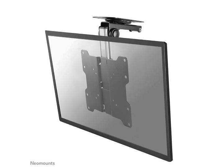 Neomounts FPMA-C020BLACK Support de plafond pour écran de 10-40' - h26.5-40 cm, 101,6 cm (40'), 75 x 75 mm, 200 x 200 mm, 0 - 90°, Acier, Noir