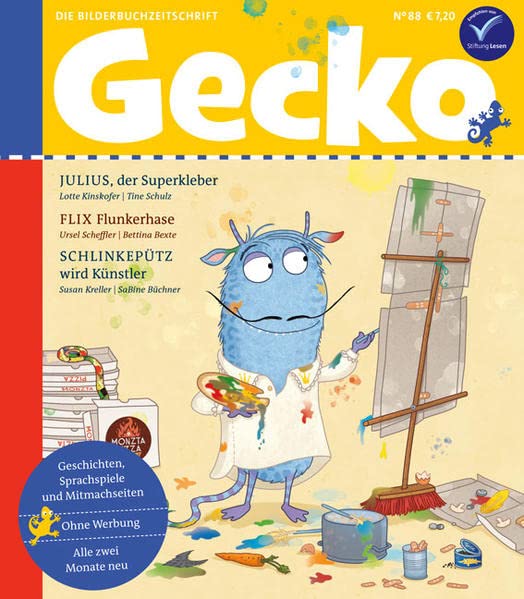 Susan Kreller - Gecko Kinderzeitschrift Band 88: Die Bilderbuchzeitschrift - Preis vom 15.10.2026 23:06:25 h