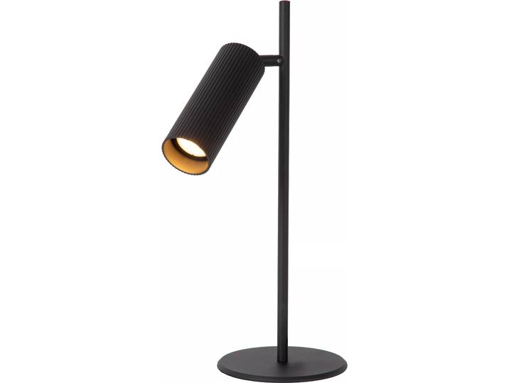 Tischlampe Clubs Aluminium Ø 15x42 cm Kabel 150 cm Schwarz