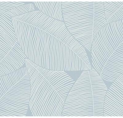 Seabrook Designs Beach House Summer Magnolia Unpasted Wallpaper