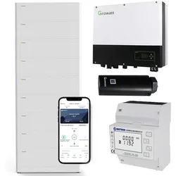 Growatt SPH4000TL BL-UP 4kW Hybrid Wechselrichter mit 23.0kWh Solarspeicher-Set