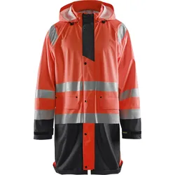 Blakläder High Vis Regenjacke 4324 2000 Level 1 in high vis rot/schwarz - high vis rot/schwarz - 4XL