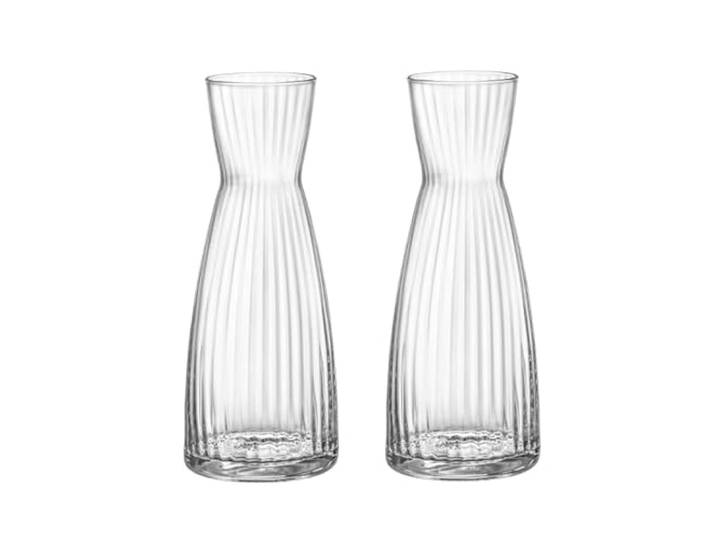 Bormioli Rocco Exclusiva Karaffen, 1 l, transparent, 2 Stück