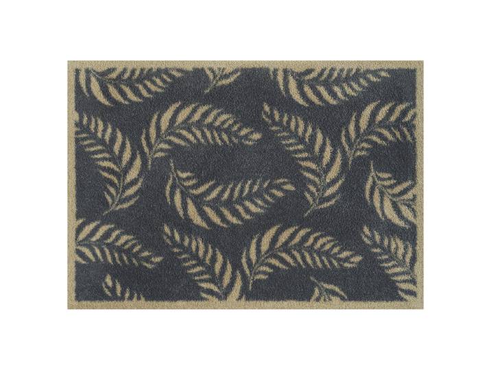 Fuß- & Sauberlaufmatte Leaf Scroll 60 x 0 x 85cm Schwarz