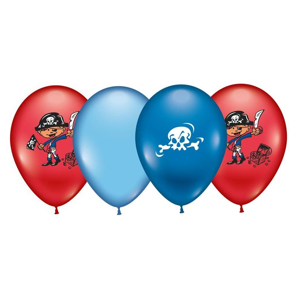 Karaloon Luftballon "Piratenparty" (6x) (30023)