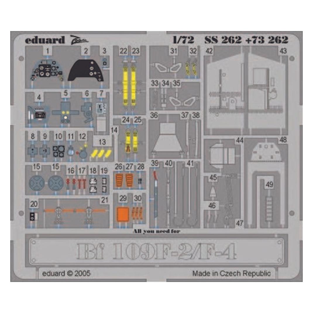 Eduard Bf 109F-2/F-4 (SS262)