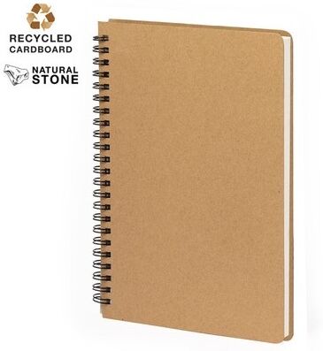 Cahier et Durable Personnalisé - Kenta carton recyclé papier de pierre