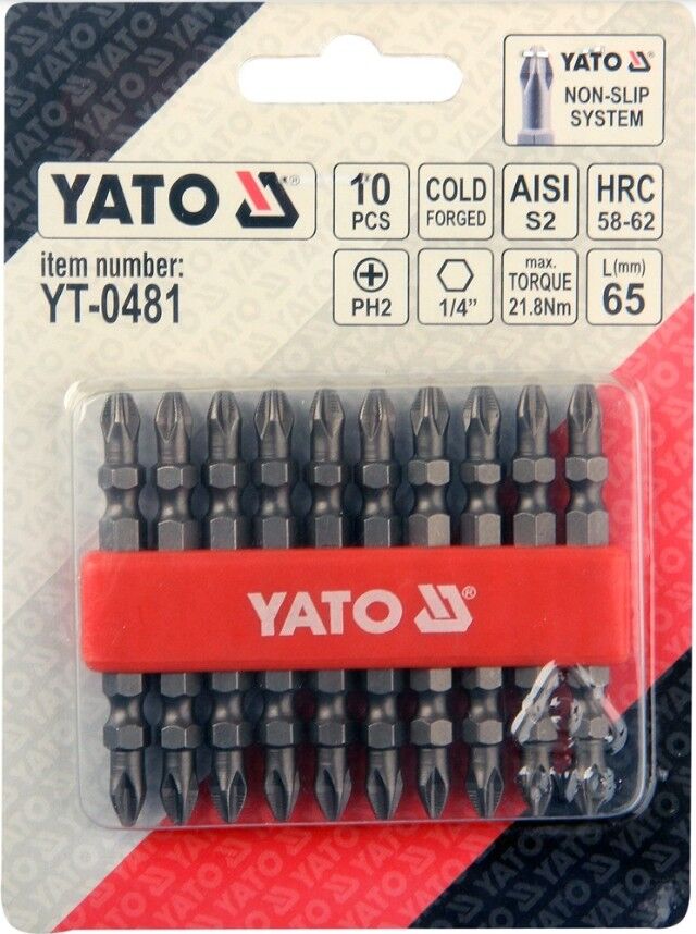 YATO YT-0481 Screwdriver Bit Set