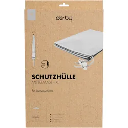 Derby Schutzhülle Mittelmast XL, 100 % Polyester 90 g/m2 Hellgrau