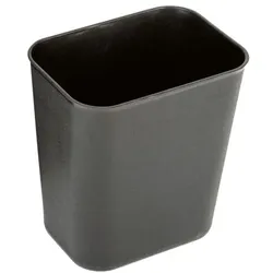cookmax Abfallbehälter eckig 13,6 Liter schwarz, 21x31x28 cm