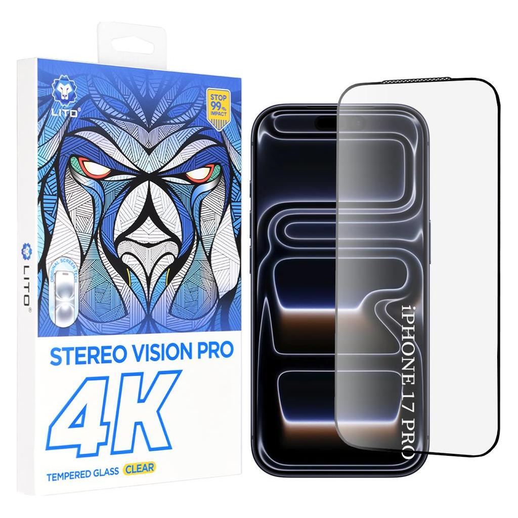 Lito - D+ Max 4K - iPhone 17 Pro - Black (Apple iPhone 17 Pro) (60963568)