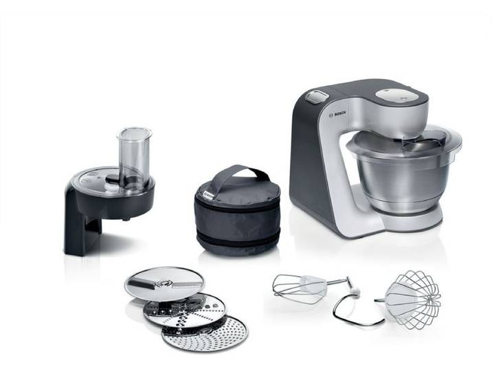 Bosch Serie 4, Küchenmaschine, MUM 5, 1000 W, Silber, Dark silver, MUM58310, ID MUM58310
