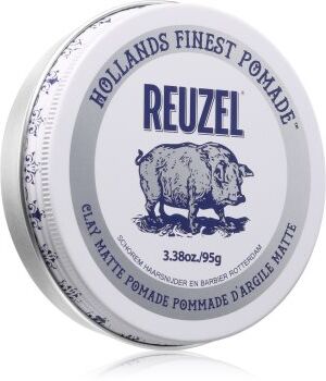Reuzel Clay Matte Pomade argila para styling de cabelo base mate 95 g. Clay Matte Pomade