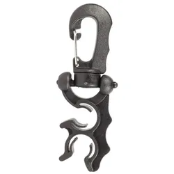 Schlauchhalter Miflex schwarz - 2 Standardschläuche