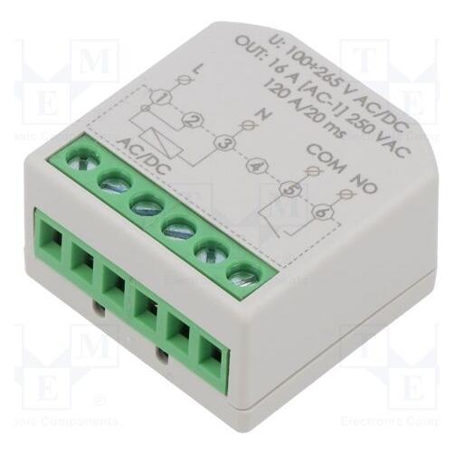 F&R F&F Miniaturowy przekaźnik elektromagnetyczny PP-1Z-LED Pico (PP-1Z-LED-PICO)