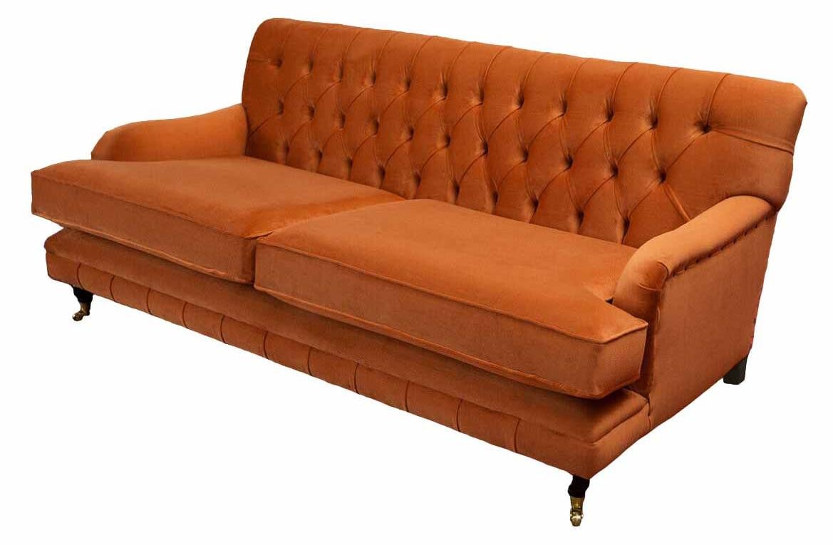 Chesterfield Design Luxus Polster Sofa Couch voor volwassenen in textiel