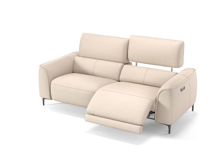 Leder Sofa 3-Sitzer COMO Funktionscouch Relaxcouch