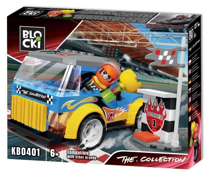 Blocki Grand Tour Grand Prix Racegame met graphics en virtuele auto's