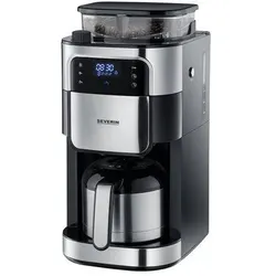 SEVERIN KA 4814 - Kaffeemaschine - Edelstahl gebürstet/schwarz