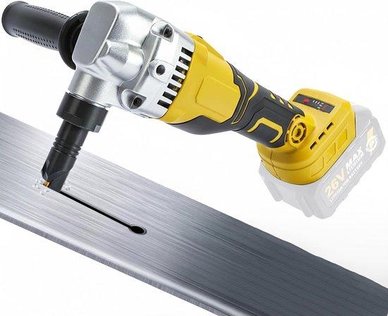 Metall Nibbler 360° drehbar - kabellos - bürstenloser Motor - ideal für Edelstahl und Aluminium - ShopFlot