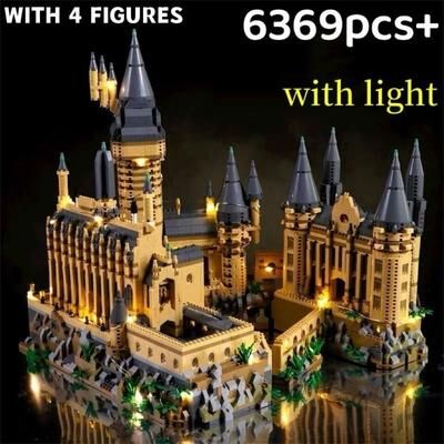 Uplift Essentials Medieval Magic Castle Micro Bricks School Architecture Palace Model High Yield Creative Interaction Hub with Light