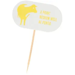 MONOUSO - Zahnstocher Marker Auf Den Punk 8 cm (100 Stück)