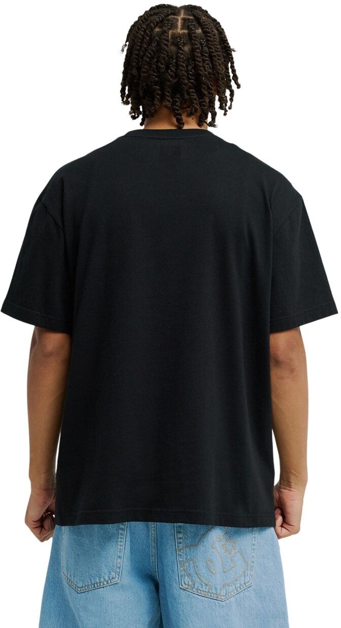 T-Shirt DC SHOES "DC Strass Star", Herren, Gr. M, schwarz, Obermaterial: 75% Baumwolle, 25% Baumwolle., Shirts T-Shirt schwarz M