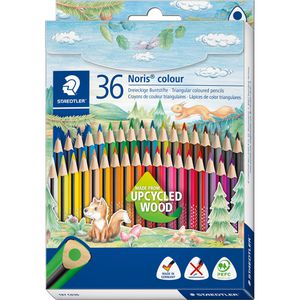 Staedtler Buntstifte Noris Colour, 187 CD36, farbig sortiert, 36 Stück