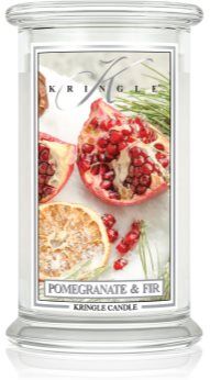 Kringle Candle Pomegranate & Fir vela perfumada 624 g. Pomegranate & Fir