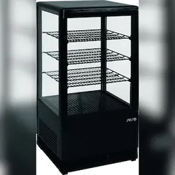 Esmeyer 1 x SARO Mini-Umluftkühlvitrine Modell SC 70 schwarz