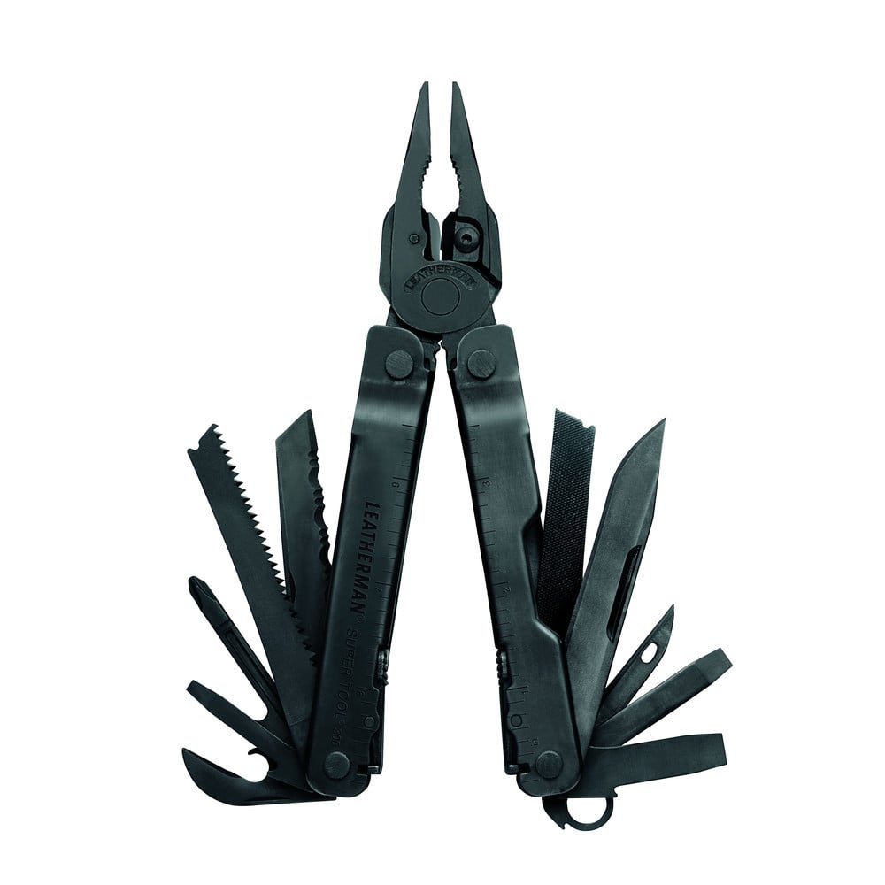 Leatherman Super Tool 300 multifunctioneel gereedschap, 19-in-1, zwart