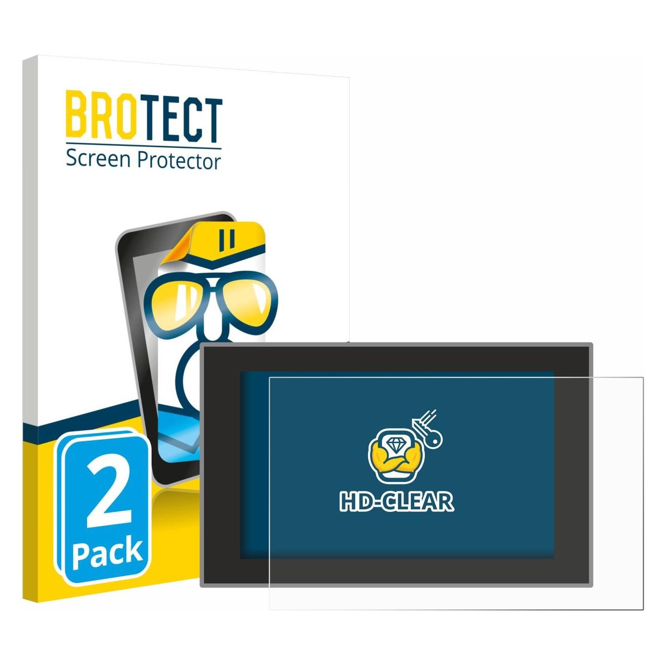 Brotect Schutzfolie für Dacia Bigster 2025 10" Displayschutz Displayschutzfolie Folie Klar Transparent (1861693)