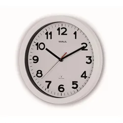 Maul, Wanduhr, Wanduhr MAULstep 30RC weiss (30 cm)