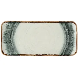 Dudson Churchill Harvest Flare Natural Organisch-Rechteckiger Teller 34,6 x 15,6 cm