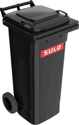 SULO 1093327 Mülltonne 80l Kunststoff (L x B x H) 51.6 x 44.5 x 92cm Grau 1St.