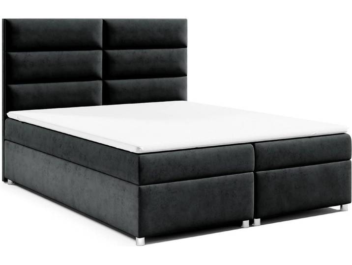 Best for Home Boxspringbett mit Bettkasten Trinity K-4 Bonellfederkern inkl. Topper (140x200 160x200 180x200 200x200 cm), mit Lieferung, Aufbau & Entsorgung, TOP- Preis-Leistungs-Verhältnis