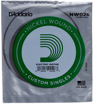 Daddario NW026 Single String