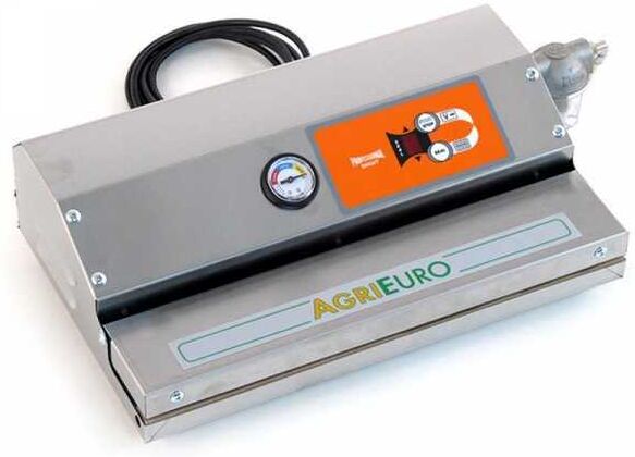 AgriEuro Premium Professionelles Vakuumiergerät Euro 380 Edelstahl - Schweißbalken 36.5 cm