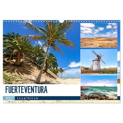 FUERTEVENTURA - Inselblick (Wandkalender 2027 DIN A3 quer), CALVENDO Monatskalender